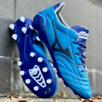 ราคา รองเท้า สตั๊ด ฟุตบอล มิซูโน่ MD หนังวัวแท้ ฟอกนุ่ม พิเศษ รุ่นท็อป ฟรี ของแถม ถุงผ้า ดันทรง กล่อง (22067648869)