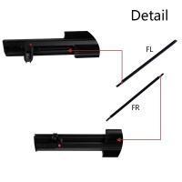 ราคา Toyota Estima 2 4 3 5 ACR50 GSR50ประตูหน้าต่างด้านนอกตัวป้องกันยางขอบอากาศ (12374558323)