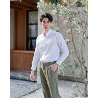 ราคา COTTON TWILL เสื้อเชิ้ตแขนยาวคอปก ผ้าคอตตอนทวิล THEBEP STUDIO (14474155036)