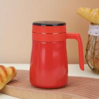 ราคา แก้วเก็บความร้อนสแตนเลส มีหูจับ เหยือกกาแฟ หม้อฉนวนกันความร้อนอย่างดี เหยือกน้ำร้อนในครัวเรือน 500ML สแตนเลส304 ฝาแก้วมีตัวเลข LED บอกอุณหภูมิ B0127 (22037843602)