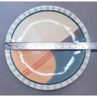 ราคา จานเซรามิคเซตลายกราฟฟิค 81113 นิ้ว จานเปล 14 10 นิ้ว (12082677095)