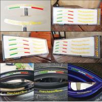 ราคา สติ๊กเกอร์ติดวงล้อ ติดขอบล้อ Marchesini V2 Sticker เกรดพรีเมี่ยม (14674952205)