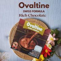 ราคา โอวัลติน สวิส ฟอร์มูล่า ริช ช็อกโกแลต Ovaltine Swiss Formula Rich Chocolate เครื่องดื่มมอลต์รสช็อกโกแลต ขนาด 296 g 29 6 g 10 ซอง (18360119494)