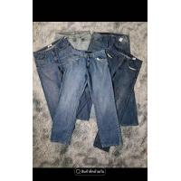 ราคา กางเกงยีนส์ ขากระบอก ชาย มือ2 (21332977994)