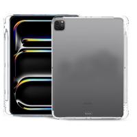 ราคา ส่งฟรี เคส สีใสกันกระแทก สีใส พร้อมช่องเก็บปากกา สำหรับ ไอแพด โปร 11 2024 M4 TPU Soft Case Shockproof With Pencil Holder Use For iPad Pro 11 2024 M4 11 0 (21980589662)