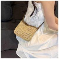 ราคา กระเป๋าใบเล็กยอดนิยมในฤดูร้อนมินิกระเป๋าใบเล็กสไตล์พระสะพายข้างกระเป๋าสานกระเป๋าทรงสี่เหลี่ยมใบเล็ก (21954833130)