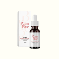 ราคา Aura Blue ออร่าบลู Double Vitamin C Serum HYA 30ml (21592496809)