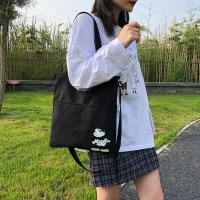 ราคา ส่งจากไทย พร้อมส่ง Mickey Mouse ใบใหญ่ ผ้าหนา กระเป๋าผ้า สะพายข้าง สะพายหลัง ถอดสายได MQbd (17885731338)