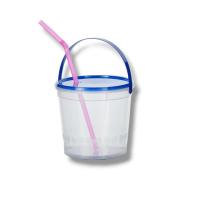 ราคา NEW แพ็ค 10 ใบ ถังน้ำปั่น เหล้าปั่น ทรงกลม 1000ML (21773667710)