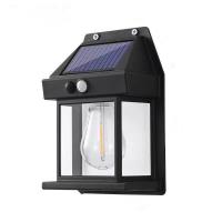 ราคา โคมไฟโซล่าเซลล์ LED ไฟติดผนัง ติดตั้งง่าย ไม่ต้องเดินสายไฟ ไฟโซล่าเซลล์ แบตทนทาน ไฟภายนอกอาคาร (19998344778)