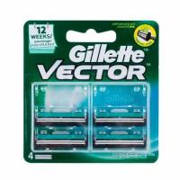 ราคา Gillette ยิลเลตต์ Gillette Vector ใบมีดโกน 4 ใบ (21967874784)
