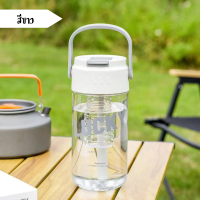 ราคา ขวดน้ำพกพา มีที่กรองชา ความจุ800ml กระบอกน้ำ พร้อมหูจับและหลอด แก้วน้ำ วัสดุพลาสติกPP DIYเครื่องดื่มได้ตามที่ชอบ (22034882722)