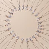 ราคา สร้อยคอจี้รูปตัวอักษรรูปมงกุฎเพทายลูกบาศก์หญิงสำหรับสุภาพสตรีสร้อยคอทองแดงเครื่องรางตัวอักษร A Z ขนาด26นิ้วประดับอัญมณีเริ่มต้น (21431226651)