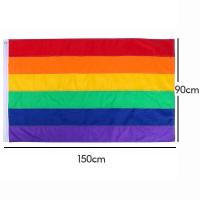 ราคา Dreamer พร้อมส่ง ธง หลากหลายทางเพศ LGBT ขนาด lgbt flag ธงสีรุ้ง (22030563527)