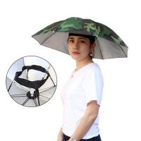 ราคา หมวกร่ม หมวกร่มใส่หัว หมวกร่มติดหัว หมวกร่มกันแดด ร่มหมวกตกปลาumbrella hatหมวกกันแดด หมวกกันฝนSP335 (21802763847)
