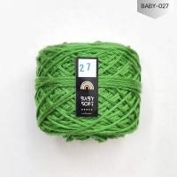 ราคา ไหมพรม 4Ply ไหมพรมเบบี้ซอฟท์ เบบี้ซิลค์ ไหมพรมสำหรับเด็ก 4Ply 100G I ไหมพรมฟ้ามุ่ย Fahmui Yarn (19649387093)