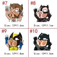 ราคา สติกเกอร์รถน่ารัก สติกเกอร์รถ สติกเกอร์รถการ์ตูน car cartoon stickers (21788514239)