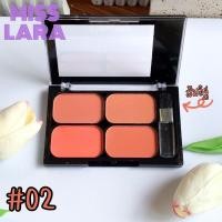 ราคา HASAYA GIRL Matte Color Eyeshadow Blusher พาเลทอายแชโดว์และบลัชออน สีชัด เนียนละเอียด ติดทน 4เฉดสี (22118688643)