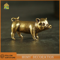ราคา Shao รูปปั้นหมูทองแดงขนาดเล็กสุดสร้างสรรค์ทำจากทองเหลืองประดับราศีหมูของจีนเครื่องประดับจี้โลหะของตกแต่งเดสก์ท็อปของตกแต่งบ้าน (21534219038)