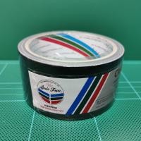 ราคา LOUIS Cloth Tape 2 Inch x 8y BLACK หลุยส์เทป เทปผ้ากาว สีดำ ขนาด 2 นิ้วx8หลา เทปกาว ผ้าเทป แลคซีน ติดสันปกรายงาน สันหนังสือ เดินสายไฟ มีความทนทานสูง ติดแน่นไม่หลุดง่าย ฉีกง่ายด้วยมือ CCHAITIP STATIONE