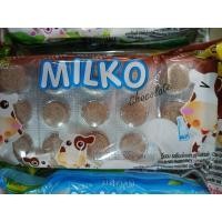 ราคา นมอัดเม็ด ตรา milko รส นม ช็อค สตอ คละสี นมอัดเม็ดโบราณ บรรจุ 90 เม็ด (21736506868)