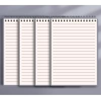 ราคา สมุดโน้ตสันห่วงด้านบนขนาดA6A5และB5มี3แบบ เส้นแนวนอน เส้นกริดและพื้นว่าง ปกพลาสติกขาวขุ่น จำนวน80หน้า (21520290662)