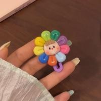 ราคา COCOJEWELRY ดอกทานตะวันที่มีสีสันการ์ตูนสำหรับเด็กกิ๊บติดผมสาวน่ารักหวานหน้าม้าอุปกรณ์กิ๊บติตผมข้าง (22051894044)