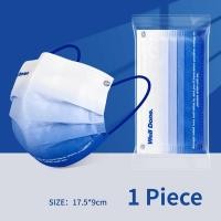 ราคา ASRV Klein Blue Gradient Face Mask Disposable Independent Packaging Adult Cute Show White Male (22128326470)
