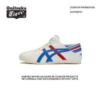 ราคา Original Onitsuka Tiger Mexico 66 White Blue Red Sneakers TH6P4N 0142 รับประกัน 1 ปี (21970629320)