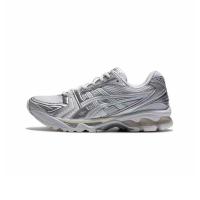 ราคา ข้อเสนอเวลาจำกัด Asics Gel Kayano 14 Silver White Sneakers 1201A457 100 (22060185510)