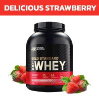 ราคา Optimum Nutrition 100 Whey Gold Standard 5 Lbs เวย์โปรตีน เพิ่มกล้ามเนื้อ ลดไขมัน Double rich chocolate (7773617267)