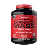 ราคา MuscleMeds Carnivor Mass Anabolic Beef Protein Gainer 6 Lbs Chocolate โปรตีนจากเนื้อวัวสกัด เสริมสร้างกล้ามเนื้อ เพิ่มน้ำหนัก ปราศจากแลคโตส และ น้ำตาล (16714279537)