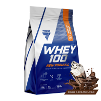 ราคา TREC NUTRITION WHEY 100 Whey Protein 4 4 LB เวย์โปรตีน เพิ่มกล้ามเนื้อ ลดไขมัน FREE SHAKER (15163641147)