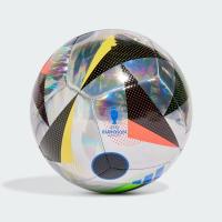 ราคา Adidas ลูกฟุตบอล Euro 24 Fussballliebe Training Foil Ball Silver Metallic Black Glow Blue IN9368 (21082135176)