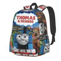 ราคา 1215กระเป๋าสะพายลายเรียบกระเป๋าเป้สะพายหลังกันน้ำโรงเรียนโทมัสและเพื่อนๆสำหรับเด็กหญิงเด็กชายน้ำหนักเบาเรียบง่ายจุของได้เยอะกระเป๋าเป้โรงเรียน (21126662535)