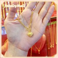 ราคา สร้อยอิตาลี ทองคำแท้ 18K จี้ทองแท้ 96 5 น้ำหนัก ครึ่งสลึง 1 9 กรัม รูปหัวใจ ขายได้จำนำได้ (21481177175)