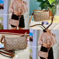 ราคา bag Original 2023 new high quality PU waterproof fashion womens shoulder bag zipper sling bag Anti theft high end tote bag กระเป๋าโค้ช โค้ชพอช P 835 (22035856022)