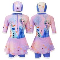 ราคา Disney Frozen ชุดว่ายน้ำเด็กหญิง ลายการ์ตูนโฟรเซ่น Frozen เจ้าหญิงหิมะ จาก NADreams Girl Swimwear ผู้หญิง ชุดว่ายน้ำ (21729808049)