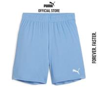 ราคา PUMA FOOTBALL กางเกงฟุตบอลเด็กโต teamGOAL สีฟ้า APP 70575318 (21481789967)