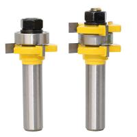 ราคา จัดส่งฟรีดอกทริมเมอร์ เซาะร่องประกบไม้ แบบไม่มีลูกปืน แกน 1 2 4 หุล ใช้กับเร้าเตอร์ใหญ่ คุณภาพสูง 3 ฟัน T รูปมีดประกบตารางฟันมีดประกบชั้นชั้นมีดแผงตัดงานไม้ตัดกัดตัดมีดแกะสลักสีเหลืองสี (3445168822)