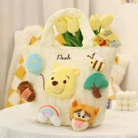 ราคา อนิเมะดิสนีย์คนต่างด้าว Lotso หมีพูผู้หญิงการ์ตูนกระเป๋าสะพายกระเป๋าใส่ข้าวกลางวันกระเป๋าถือผู้หญิงกระเป๋าถือของขวัญเด็กเล็กเด็กผู้หญิง (20956270334)