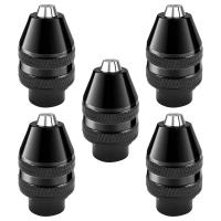 ราคา 5 Pcs Quick Change Chuck Multifunction Universal Mini Keyless Drill Chuck for Dremel Electric Grinder Tool 0 4 3 2mm (18985107561)