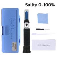 ราคา เครื่องวัดความเค็ม Salinity Refractometer 0 100 (22099275245)