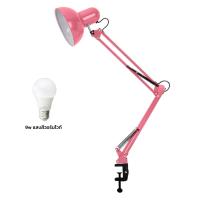 ราคา โคมไฟหนีบโต๊ะ โคมไฟหนีบ โคมไฟโต๊ะทำงาน โคมไฟหนีบโต๊ะ led โคมไฟอ่านหนังสือ table clip lamp ปรับระดับได้รอบทิศทาง ขั้วE27 แข็งแรง ส่งไว Lights4u (21875763433)