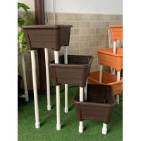ราคา กระถางต้นไม้ ทรงขั้นบันได งานdiy ยกขาสูง สวยงาม แข็งแรง ทนแดด ทนฝน ไม่เป็นสนิม ใช้ท่อ pvc อย่างดี ยี่ห้อ SCG ท่อหนาไม่บาง มีฝาครอบด้านล่าง (19838696911)