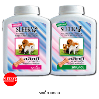 ราคา SLEEKY สลิคกี้ วิตามินบีรวมและแคลเซียมบำรุงร่างกายสุนัข ขนาด 350 กรัม x 2 กระปุก มีหลายรสให้เลือก (21806971906)