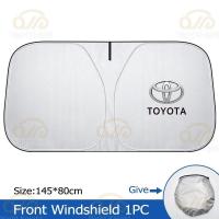 ราคา ที่บังแดดหน้ารถยนต์ม่านบังแดดหน้าต่างรถสำหรับ Toyota Camry Altis Vigo Fortuner CHR Ativ Hilux REVO Avanza Senta (21687485205)