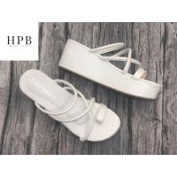 ราคา HPB รองเท้าส้นตึก สายเกาหลี รองเท้าผู้หญิง ส้นสูง 2 5 นิ้ว สีขาว (6931212485)