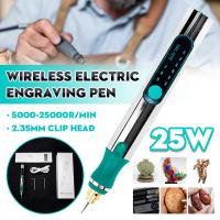 ราคา 25000RPM Mini Drill Electric Grinder Carving Pen 3 Variable Speed USB Charging Drill Rotary Tools Engraver Pen for Grinding Polishing (19597677767)