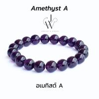 ราคา กำไลข้อมือ กำไลหิน หินมงคล อเมทิสต์ A Amethyst A หินนำโชค ลูกปัด หิน 8 10 มม (21901442078)